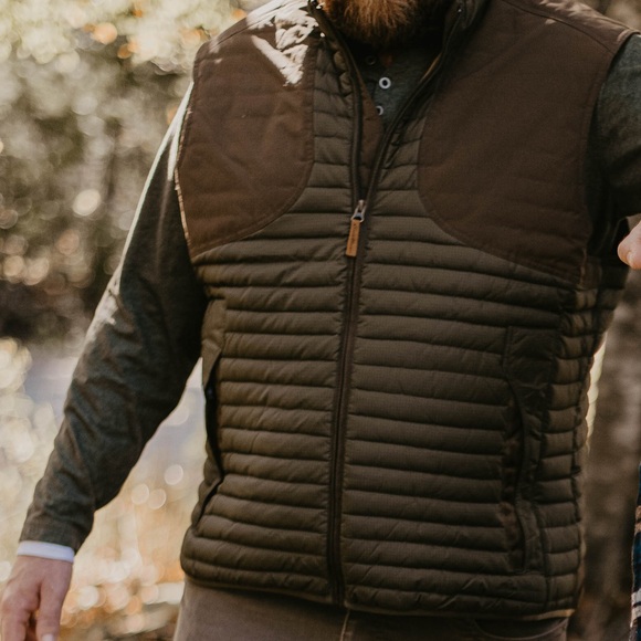 Eddie Bauer Sport Shop Hunting Down Puffer Vest - Picture 2 of 7